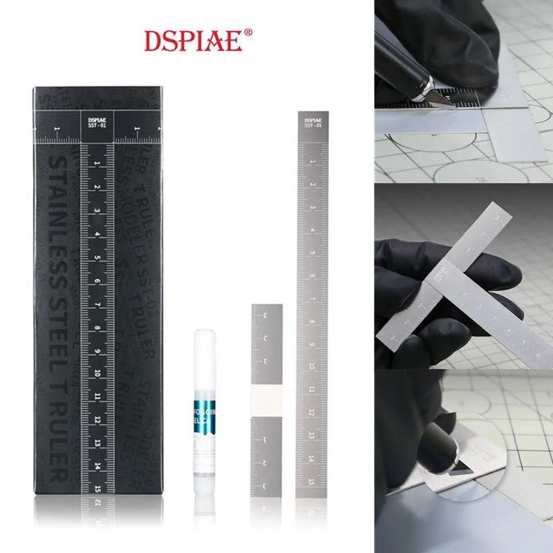 DSPIAE SST-01 Stainless Steel T Ruler