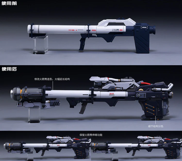 Fortune Meow’s 1/100 RX93 Nu Gundam ver.KA Resin Conversion Kit (Includes Pre-Cut Masking Tape)