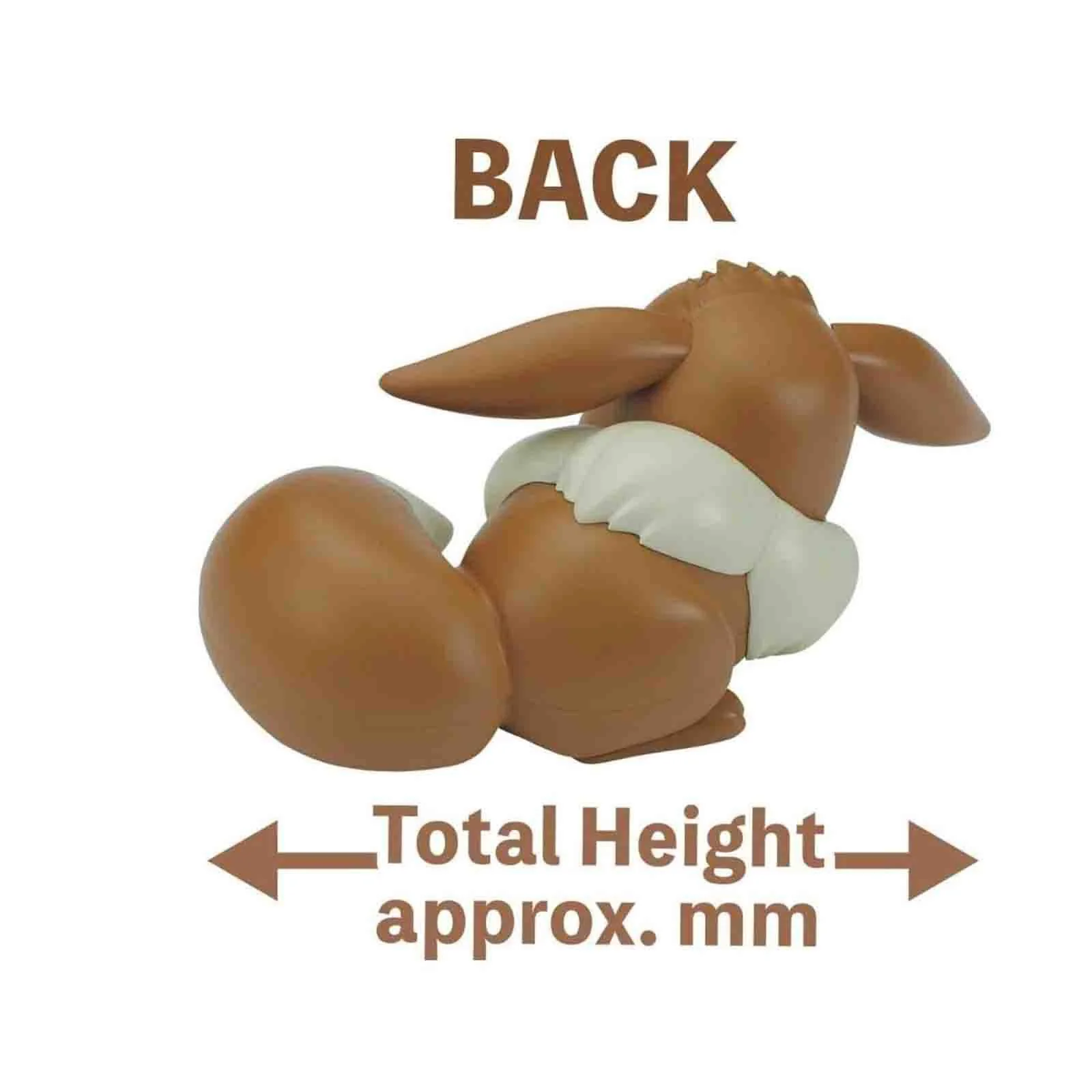 Model Kit Quick! Pokemon #7 Eevee Sleeping
