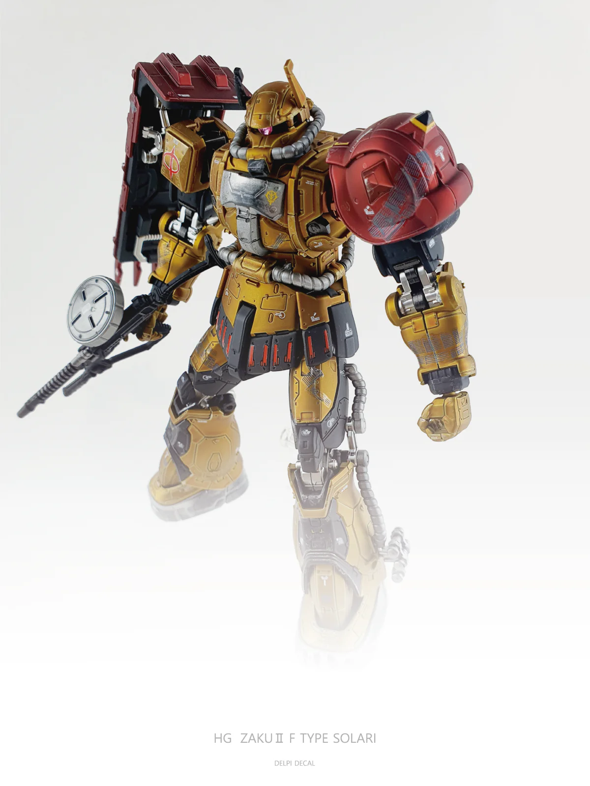 HG REQUIEM ZAKU SOLARI WATER DECAL