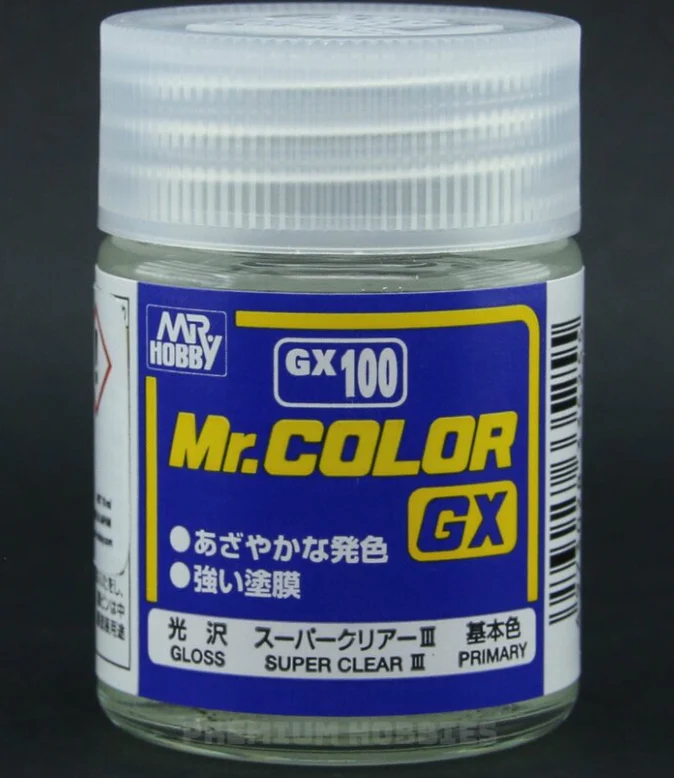 Mr. Clear Colorr GX100 - Super Clear III (18ml)