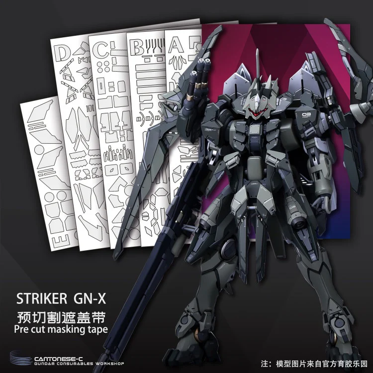 Cantonese.C Studio Precut Masking Tape (Multiples options available)