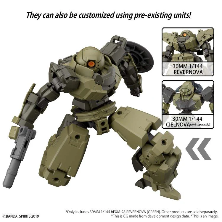 30 Minutes Missions #44 bEXM-28 Revernova (Green)