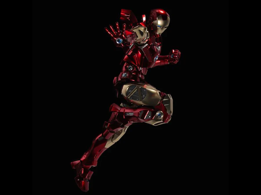 Marvel Fighting Armor Iron Man Figure