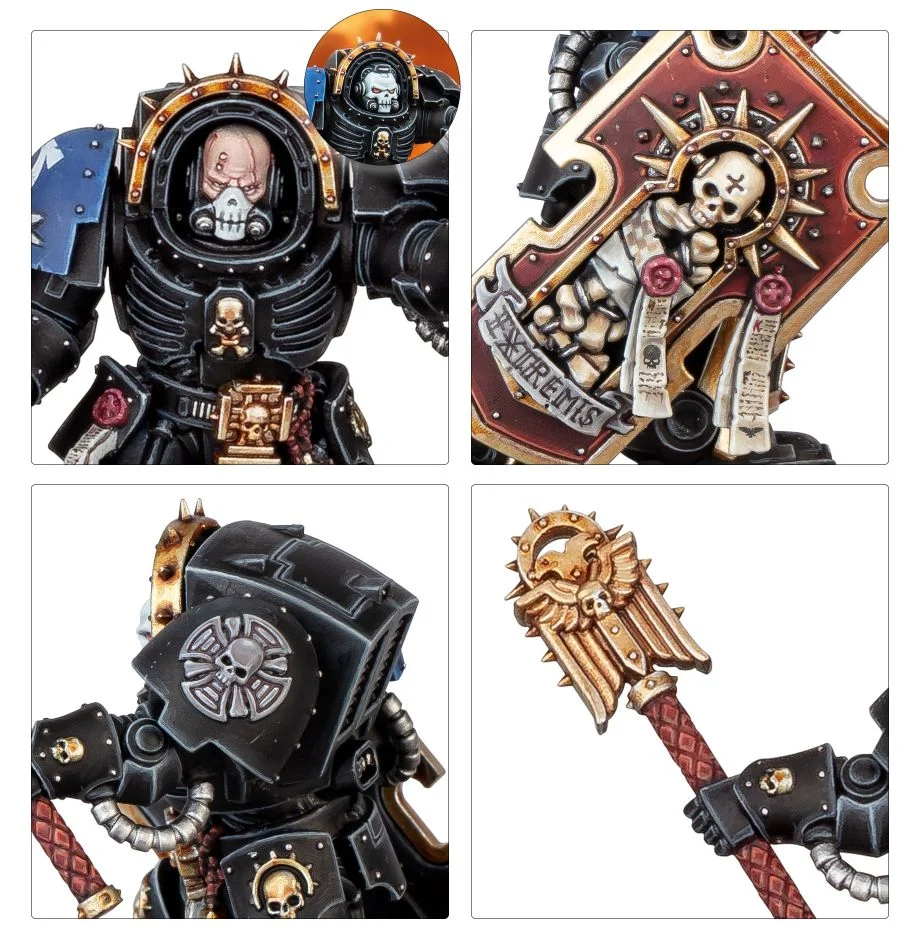 Warhammer 40,000 Space Marines: Chaplain in Terminator Armour