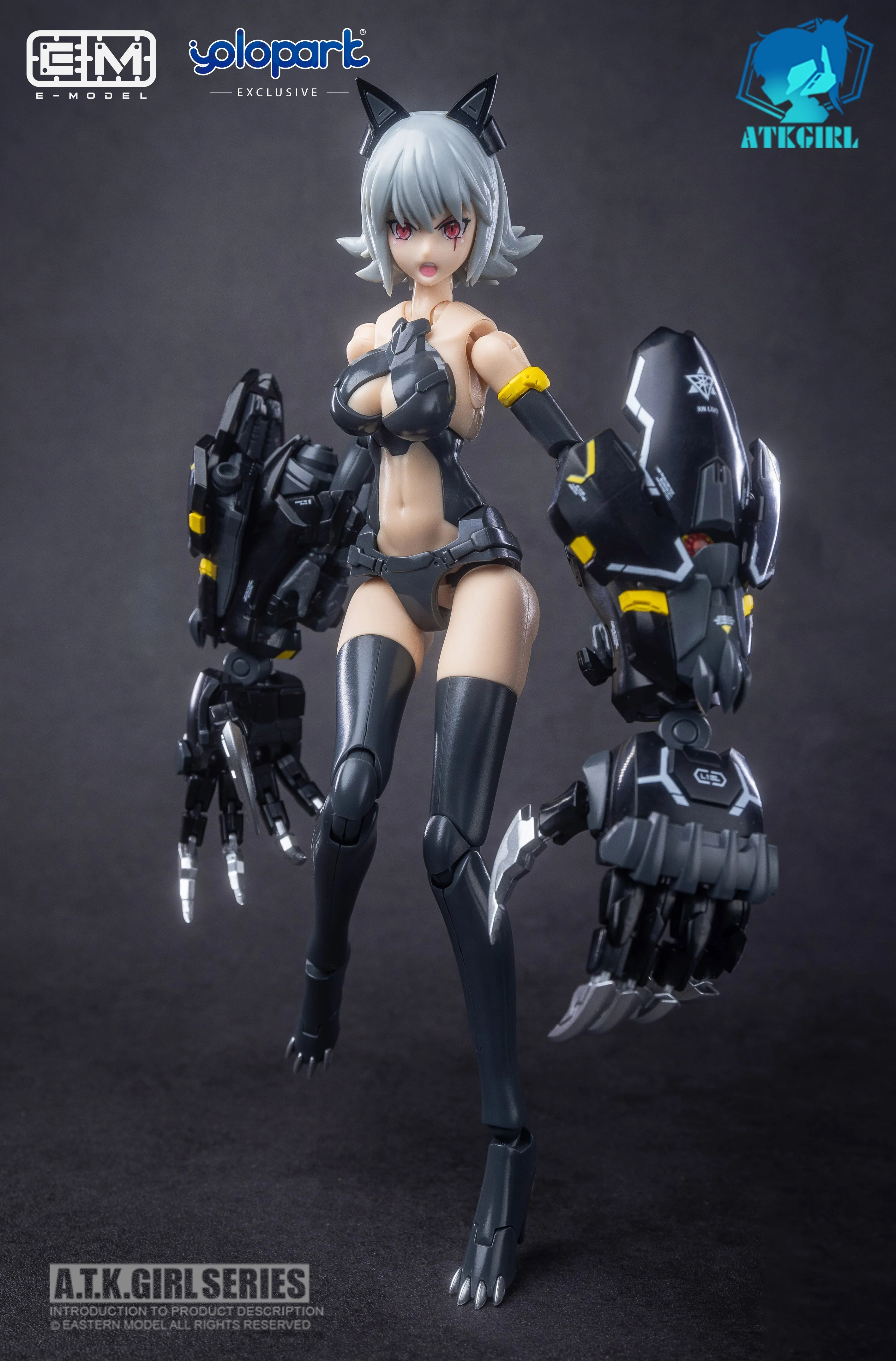 A.T.K. Girl Fenrir (Stealth Ver.) 1/12 Scale Model Kit