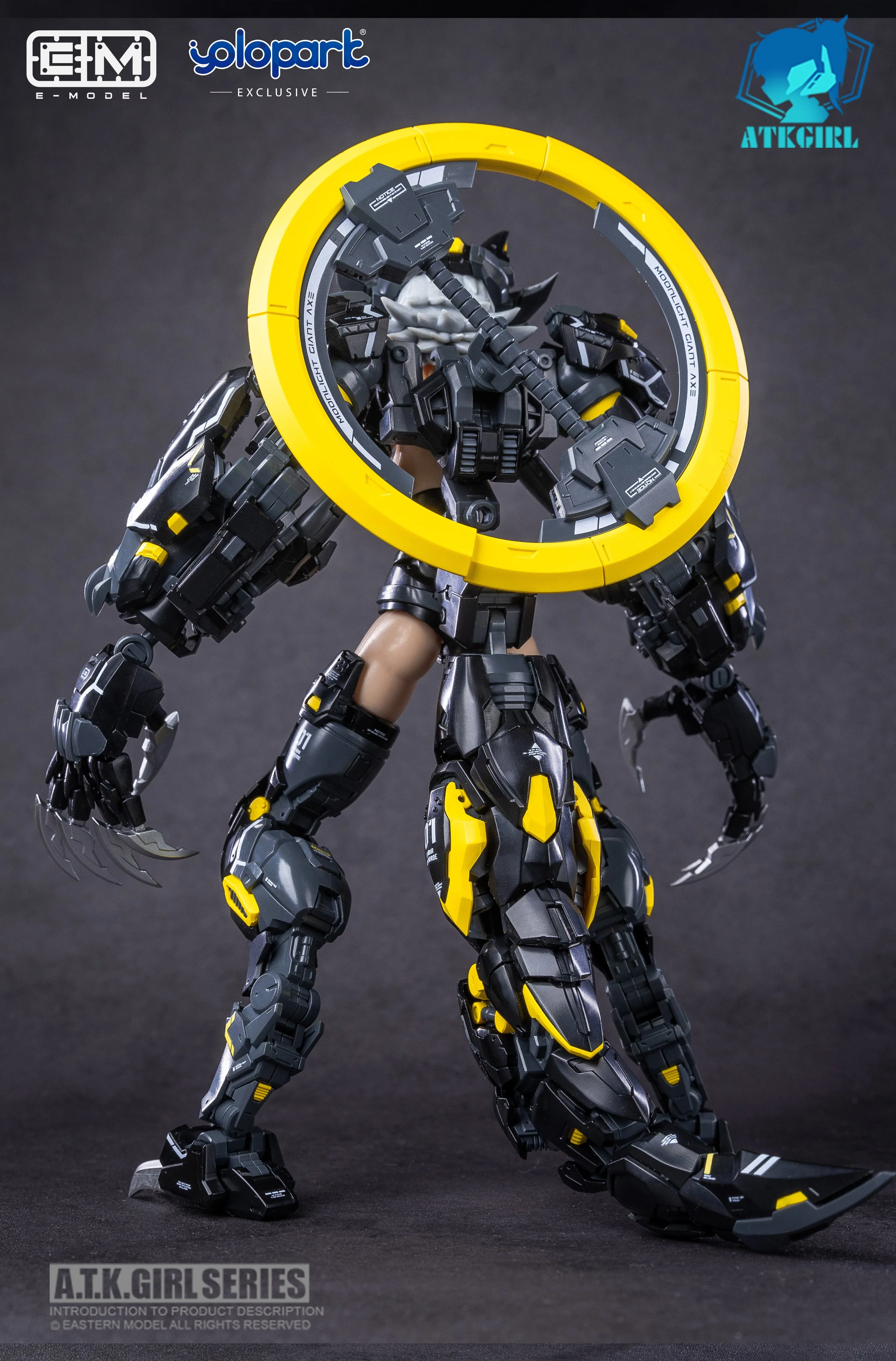 A.T.K. Girl Fenrir (Stealth Ver.) 1/12 Scale Model Kit