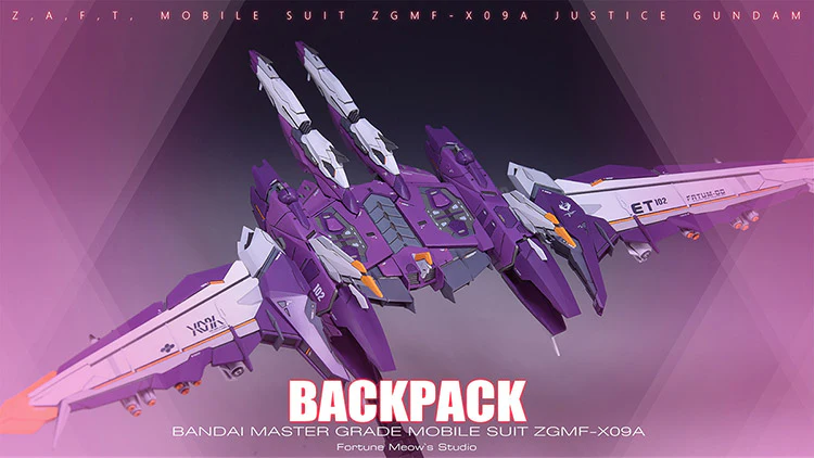 Fortune Meow’s 1/100 Justice Gundam Conversion Kit