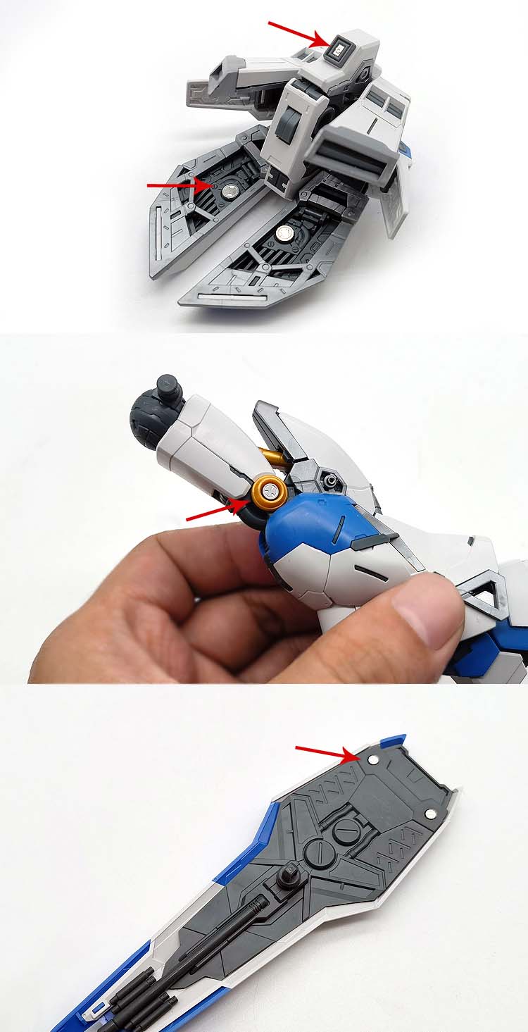 [Set] RG Hi-Nu Metal Parts Set