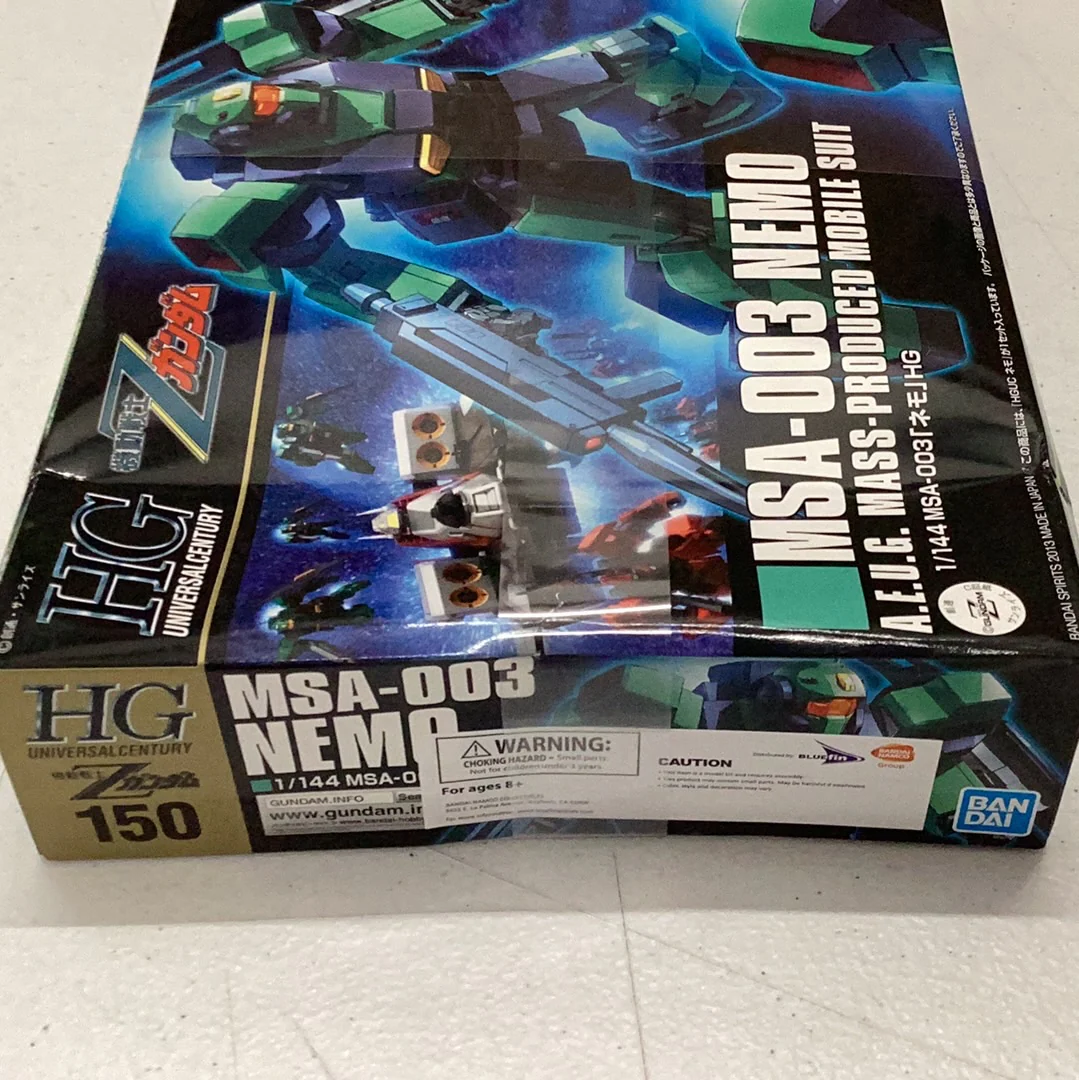 HGUC #150 MSA-003 Nemo Zeta Version (Damaged Box)
