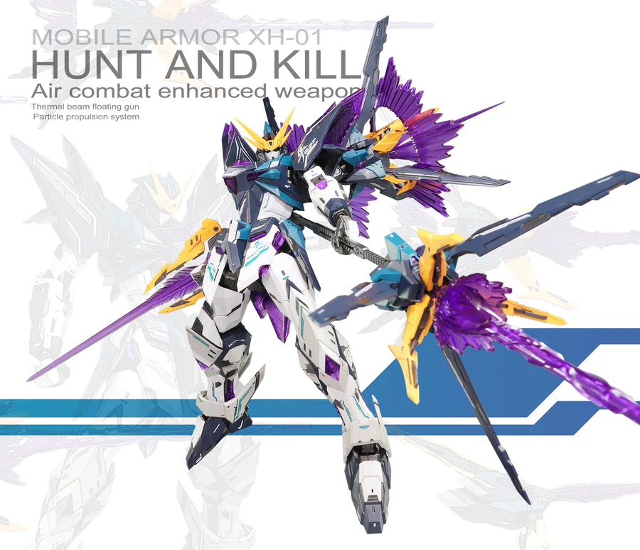 Mobile Armor XH-01 Hunt And Kill Falcon 1/100 Scale Model Kit