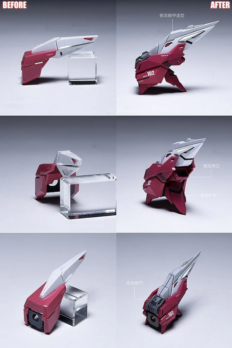 Fortune Meow’s 1/100 Justice Gundam Conversion Kit