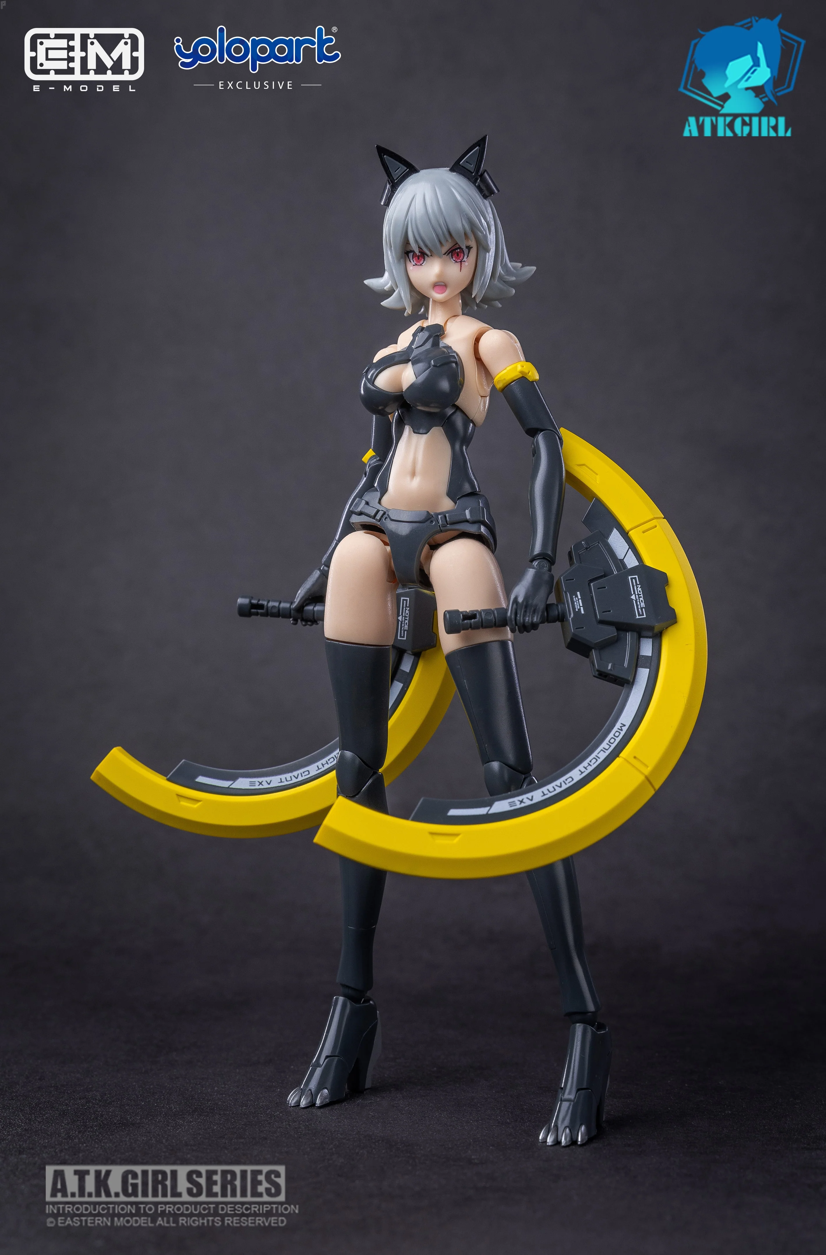 A.T.K. Girl Fenrir (Stealth Ver.) 1/12 Scale Model Kit