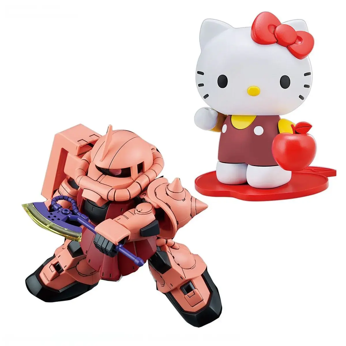 SD Cross Silhouette Hello Kitty / Char's Zaku II
