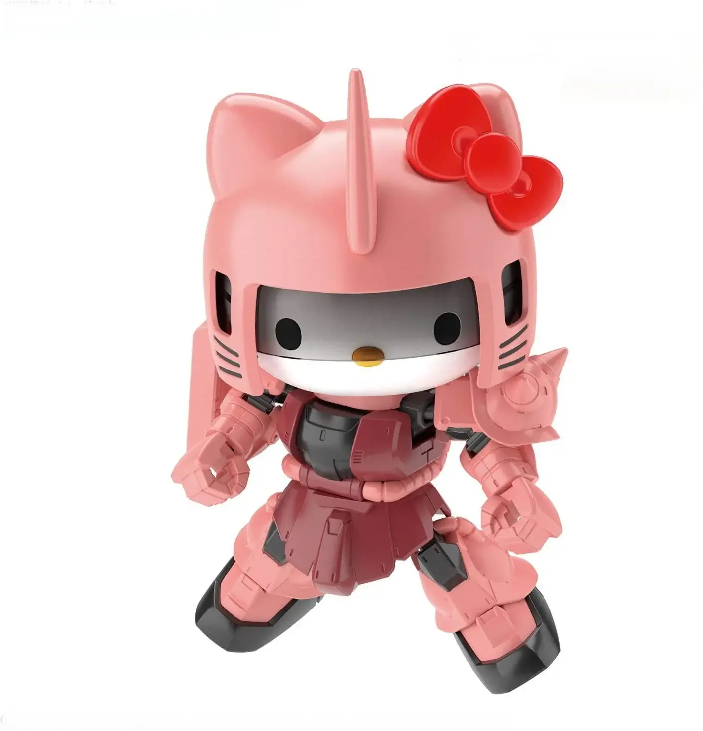 SD Cross Silhouette Hello Kitty / Char's Zaku II