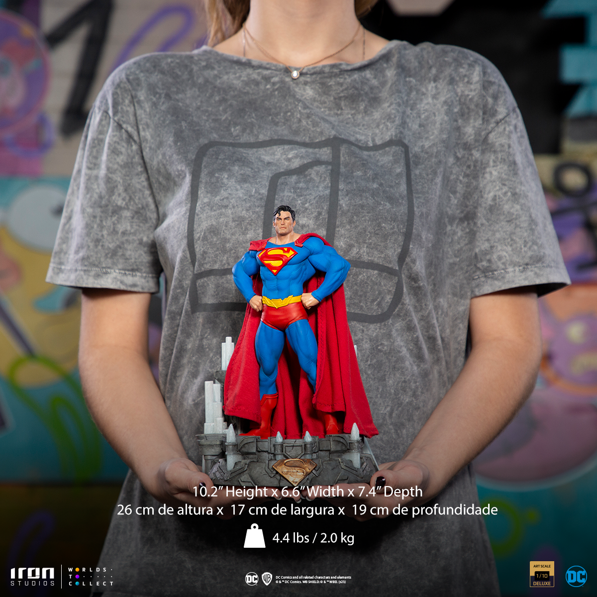 Superman Deluxe Art Scale 1/10 – Dc Comics