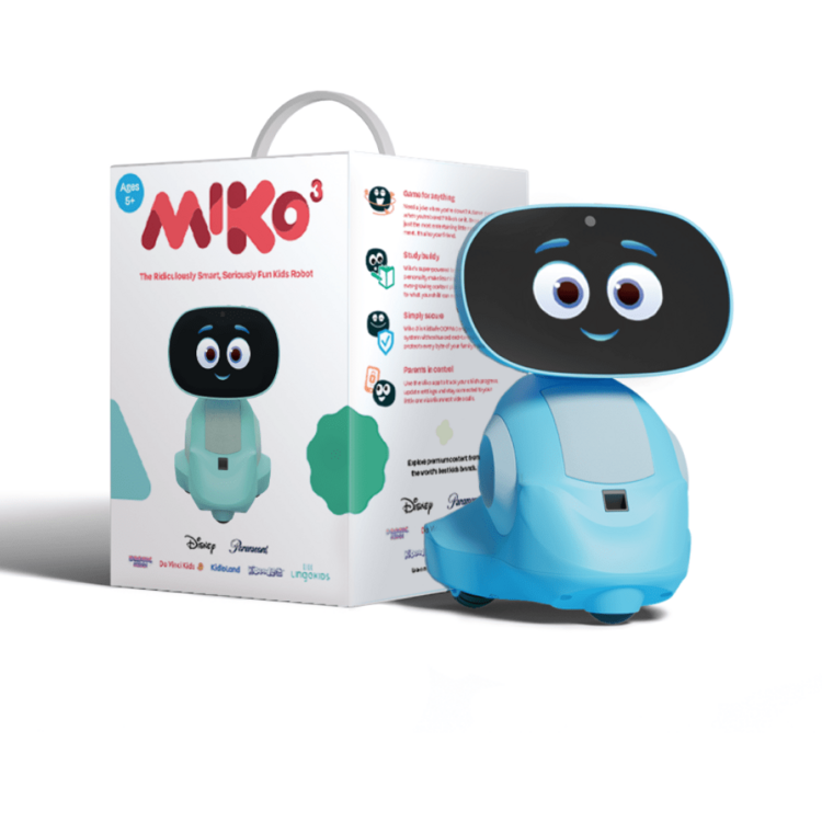 Miko 3: AI-Powered Smart Robot for Kids Blue