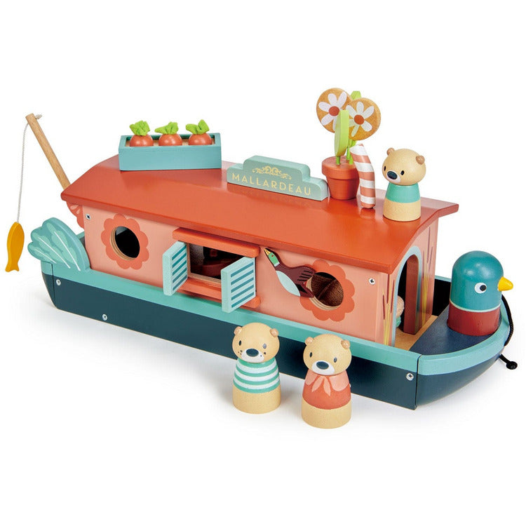 Wooden Little Otter Canal Boat