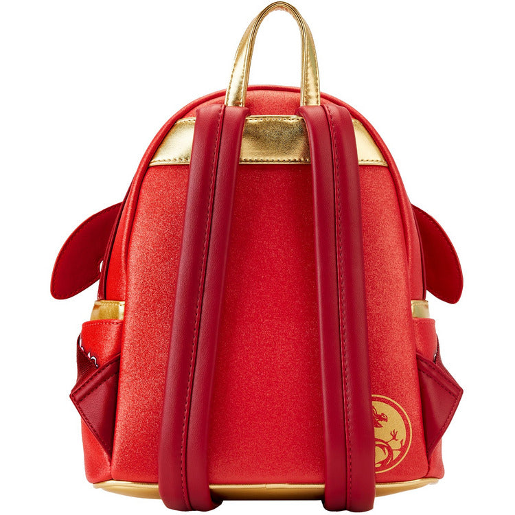 Mulan 25th Anniversary Mushu Glitter Cosplay Mini Backpack