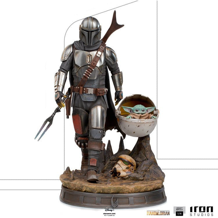 Statue The Mandalorian and The Child - The Mandalorian - Legacy Replica 1/4