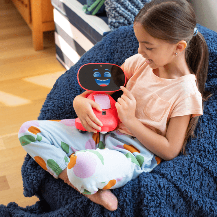 Miko 3: AI-Powered Smart Robot for Kids Red