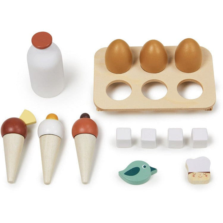 Wooden Pretend Play Refrigerator