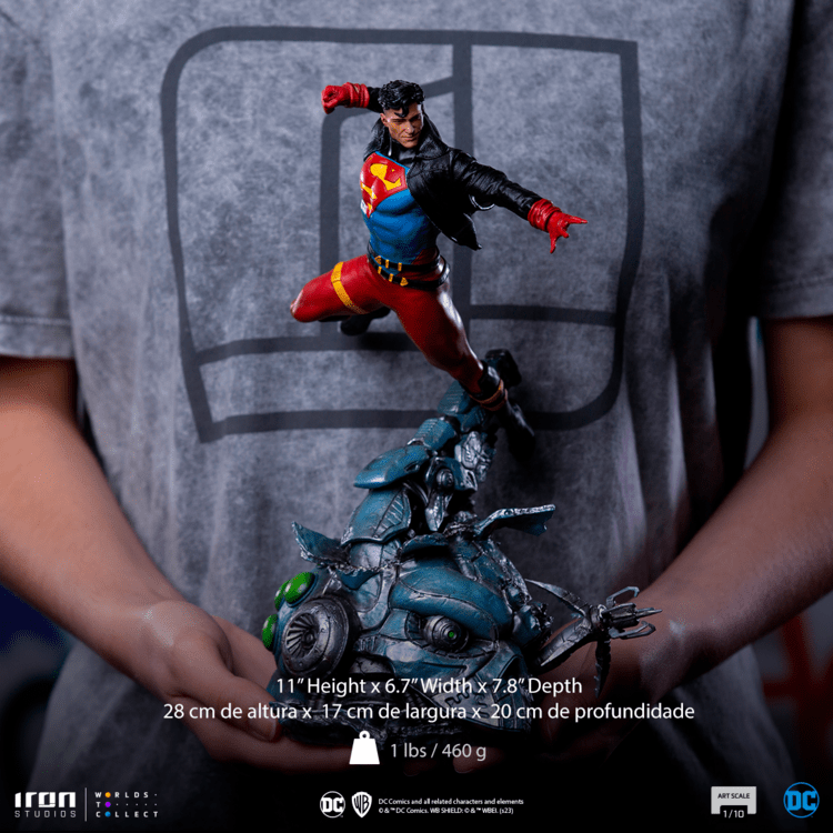Super Boy Art Scale 1/10 - Dc Comics - Iron Studios