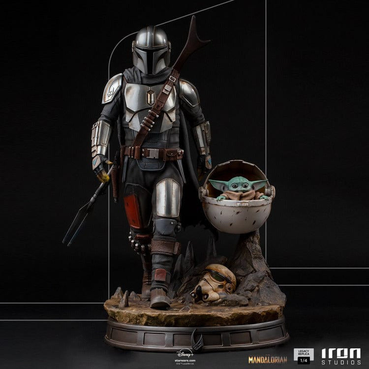 Statue The Mandalorian and The Child - The Mandalorian - Legacy Replica 1/4