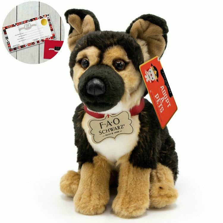 Puppy Floppy German Shepherd 10inch