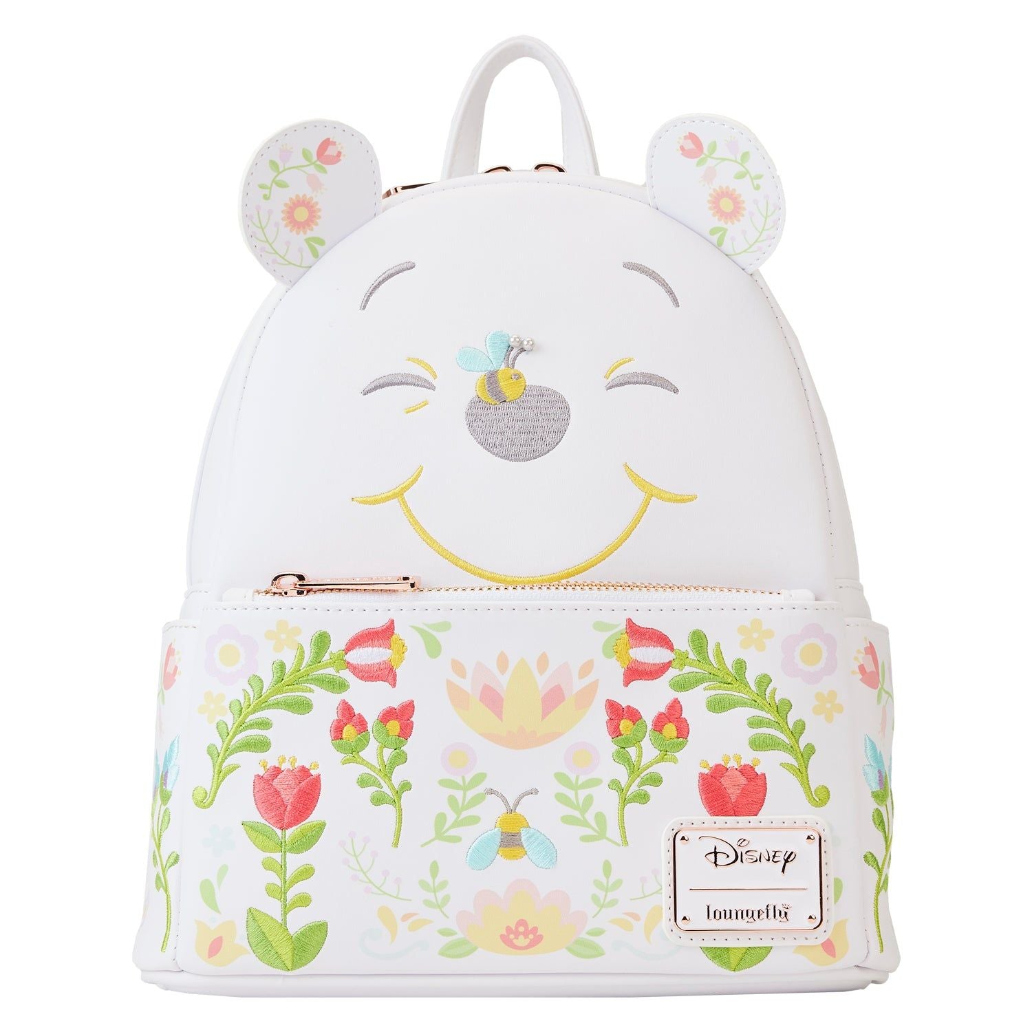 Winnie the Pooh Cosplay Folk Floral Mini Backpack