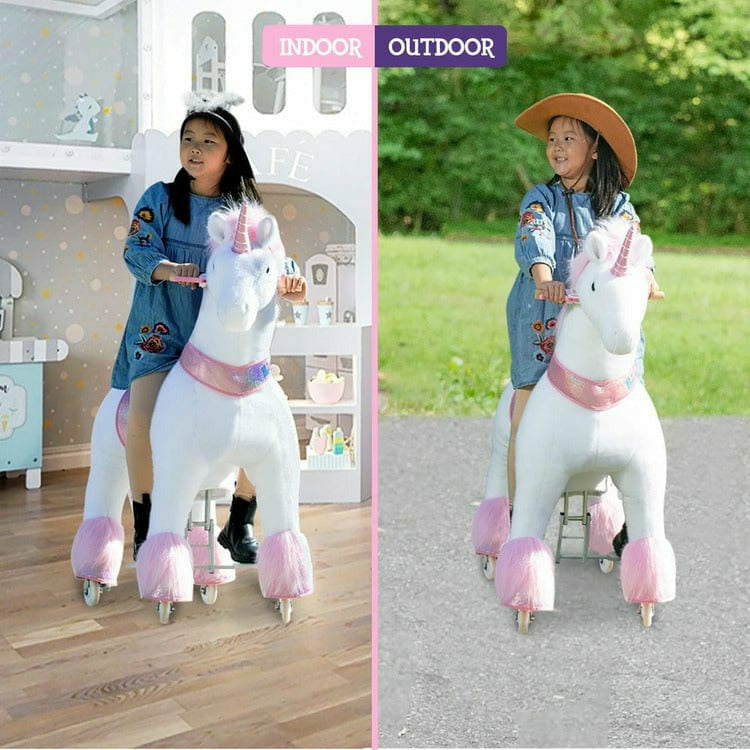Pink Ride-On Unicorn Ages 7+