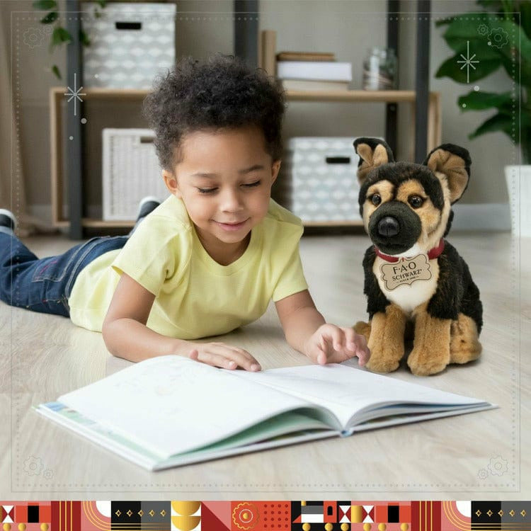 Puppy Floppy German Shepherd 10inch