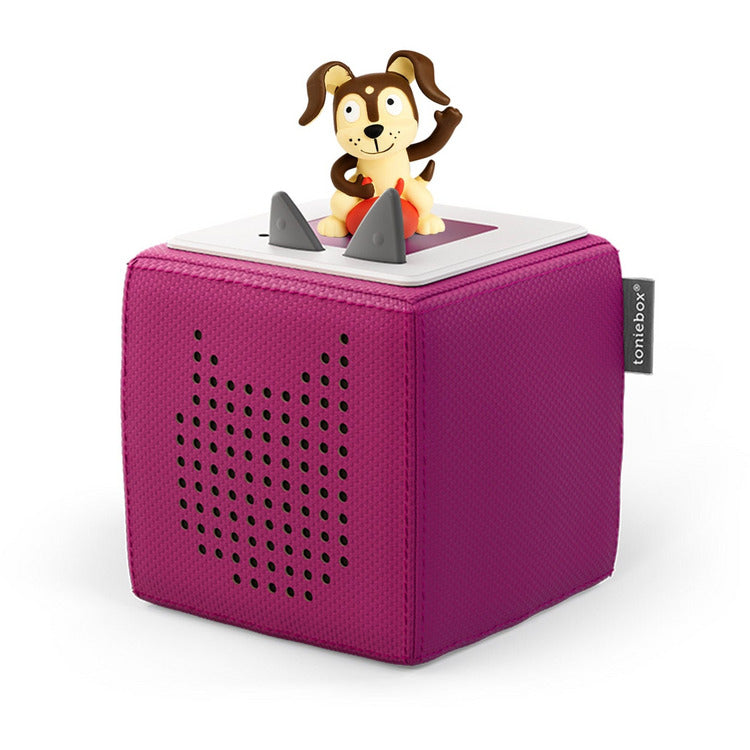 Purple Toniebox Starter Set with Playtime Puppy Tonie