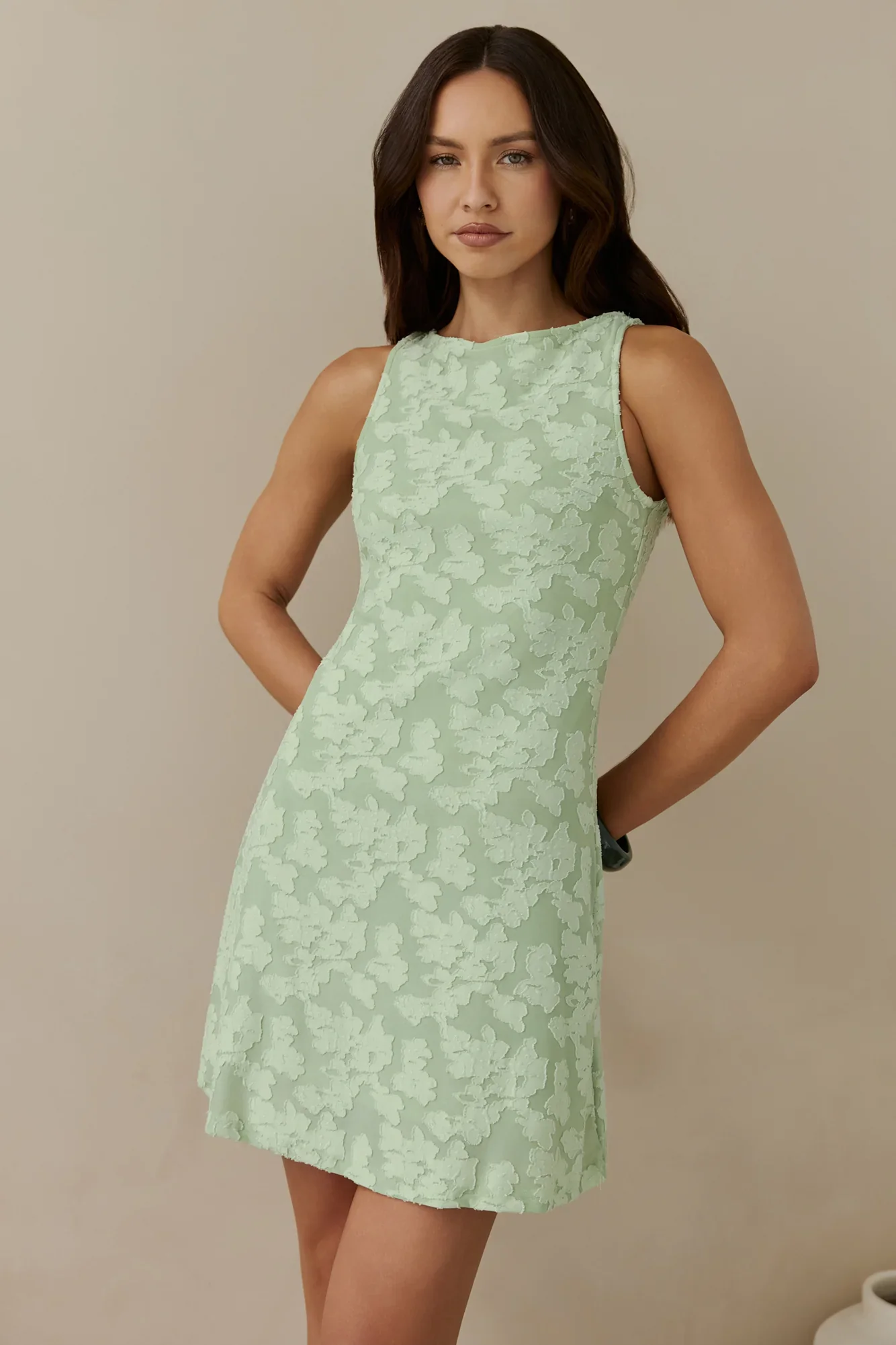 Summer Secrets Mini Dress Green