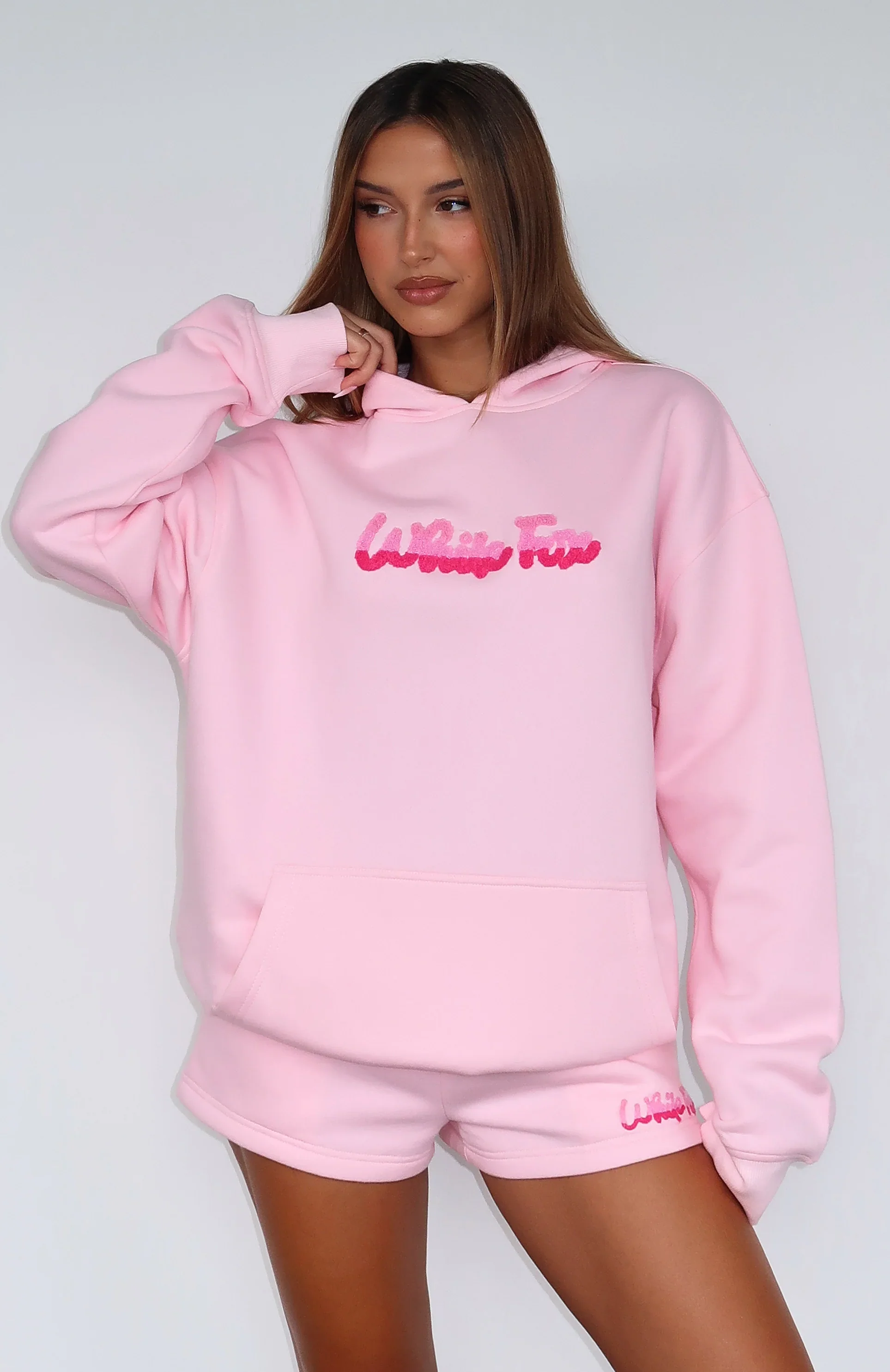 Sweet Lust Oversized Hoodie Pink