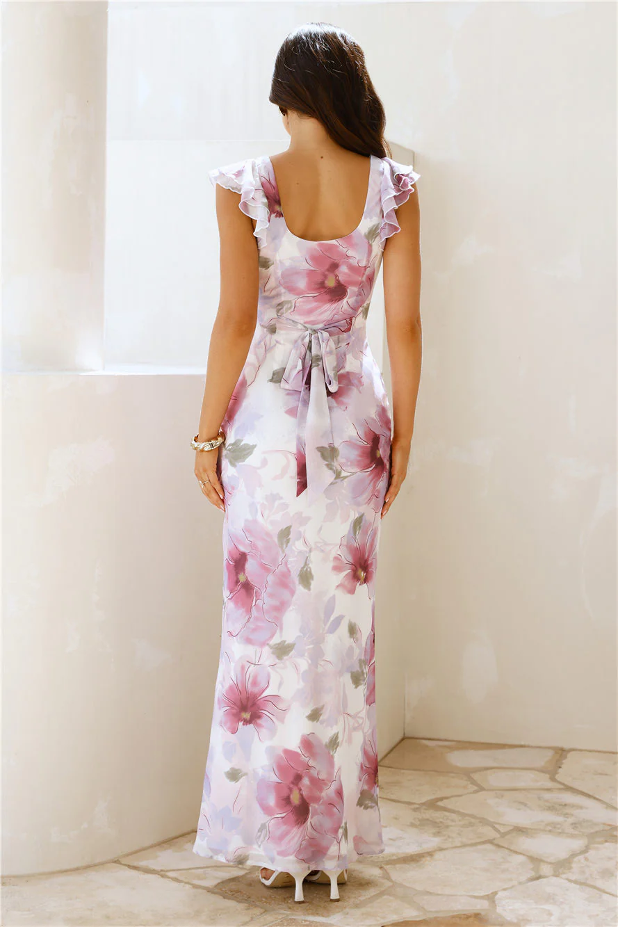 League Of Her Own Maxi Dress Floral