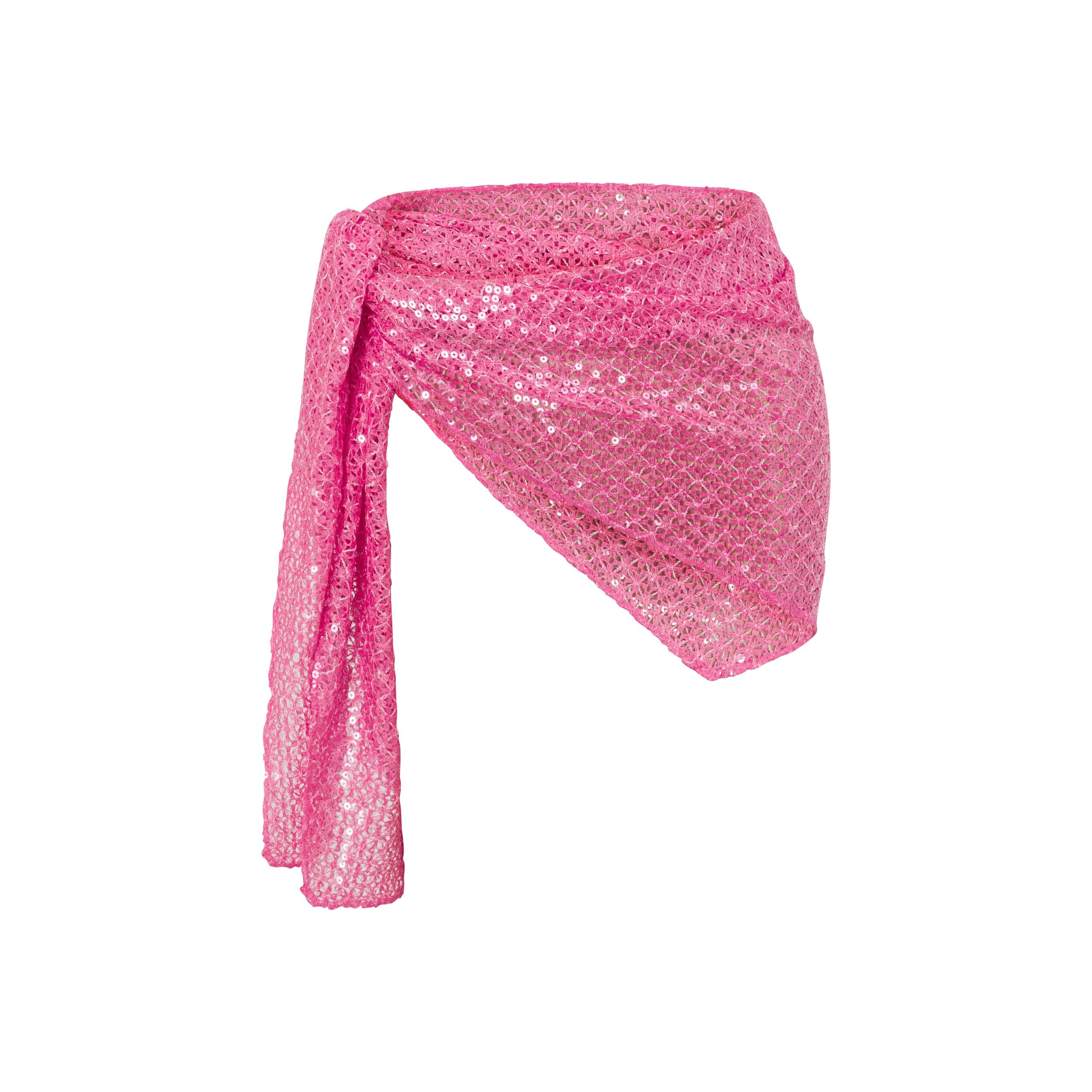 AIRE SARONG PINK SEQUIN