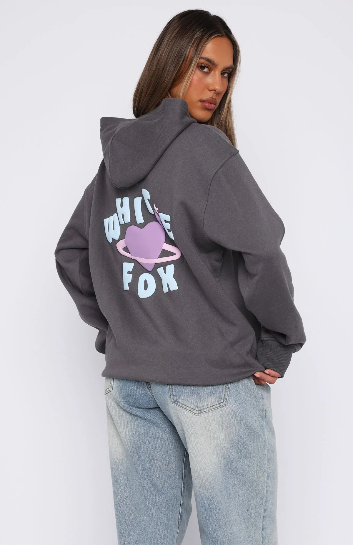 Not From This World Oversized Hoodie Volcanic