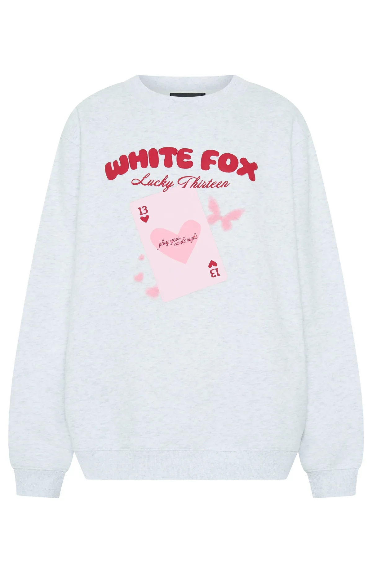 Lucky Thirteen Kalena Oversized Sweater Grey Marle