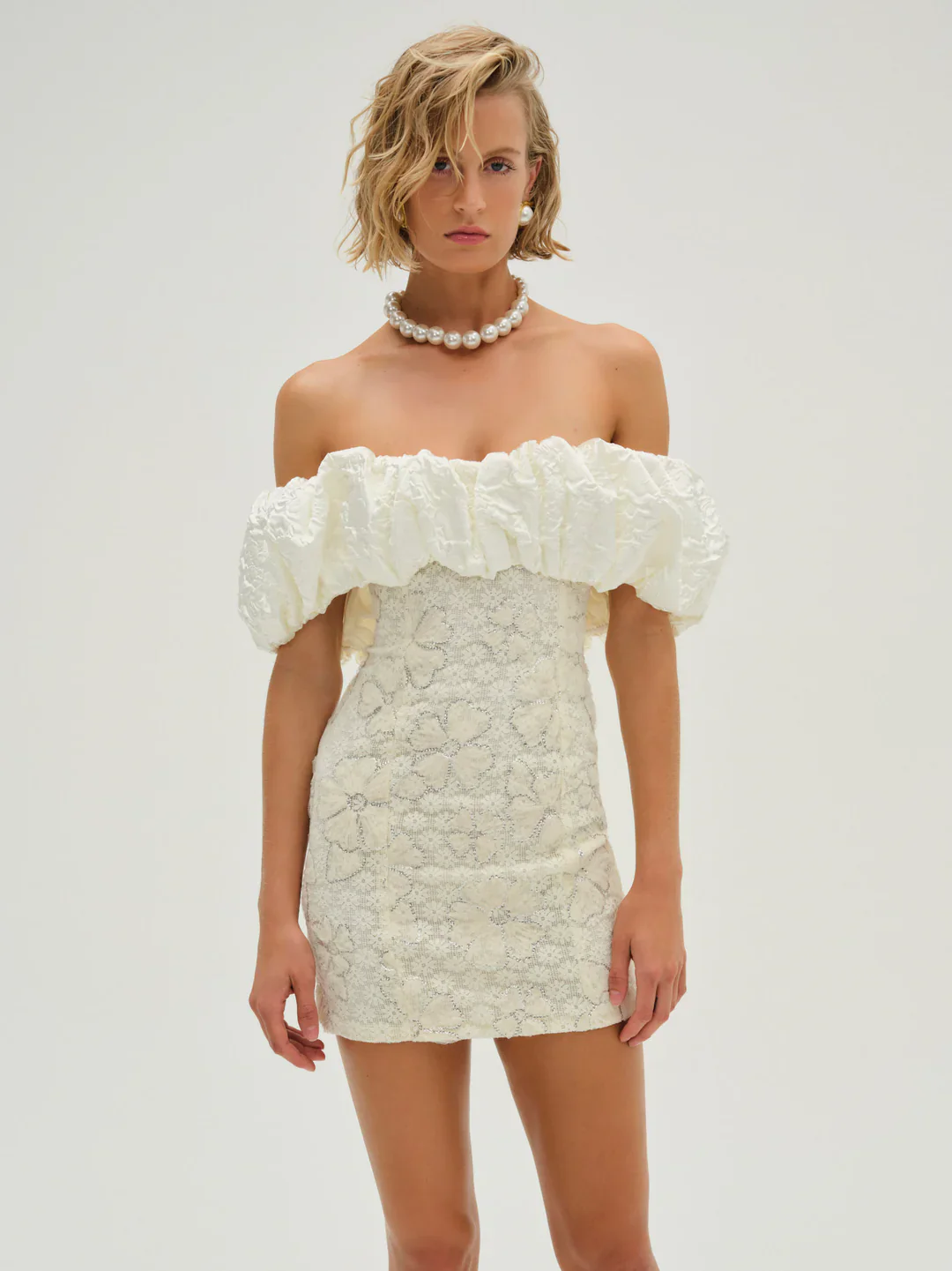 Snowflake Daisy Mini Dress