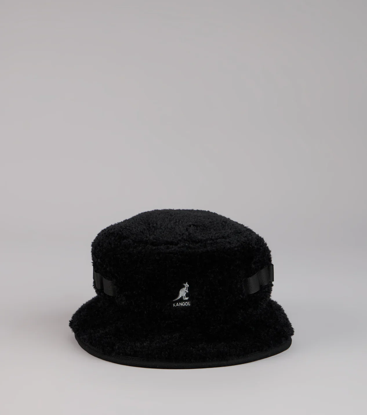 Kangol Faux Fur Shearling Bucket Hat