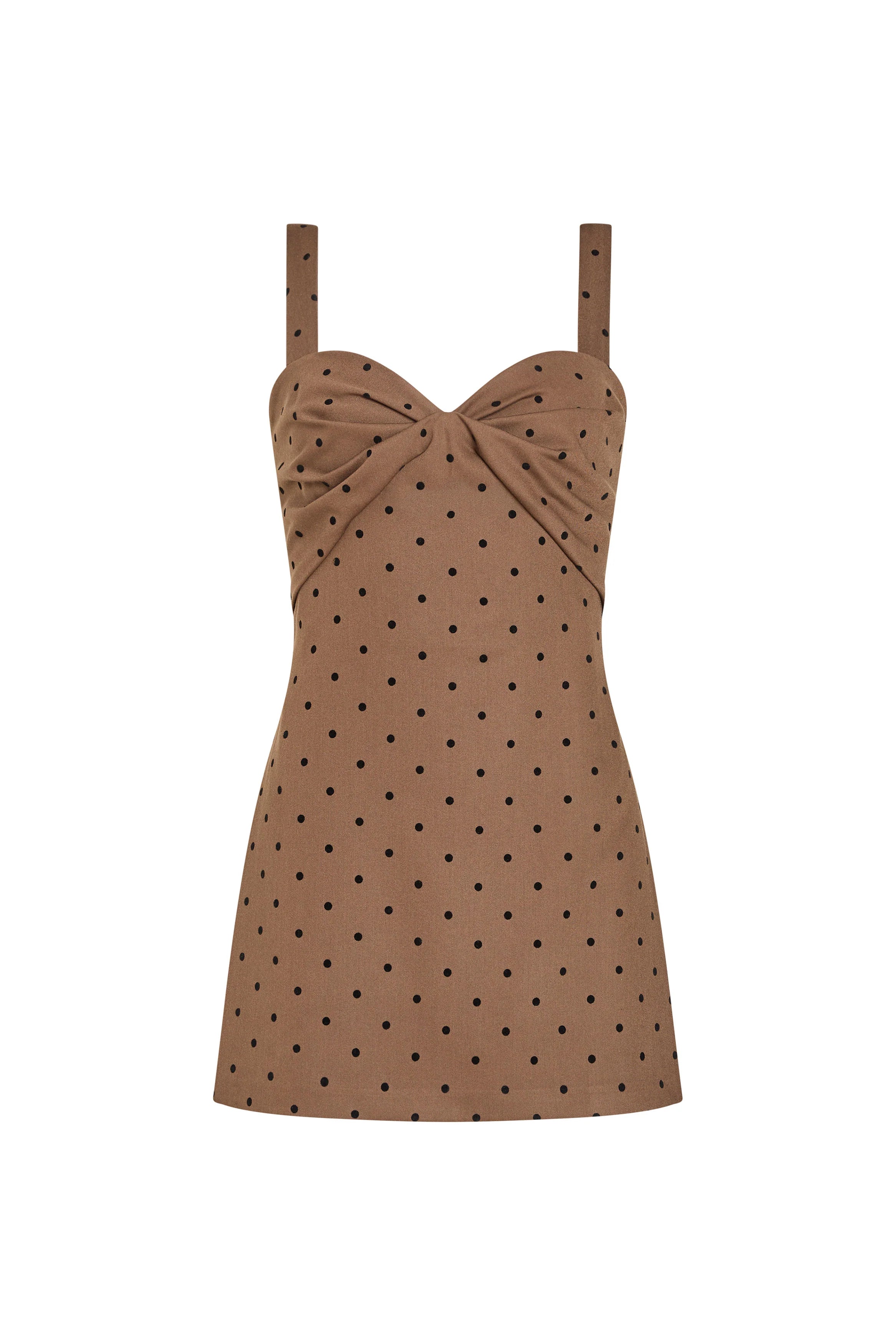 Soho Romper  With A Sweetheart Neckline And Side Slits