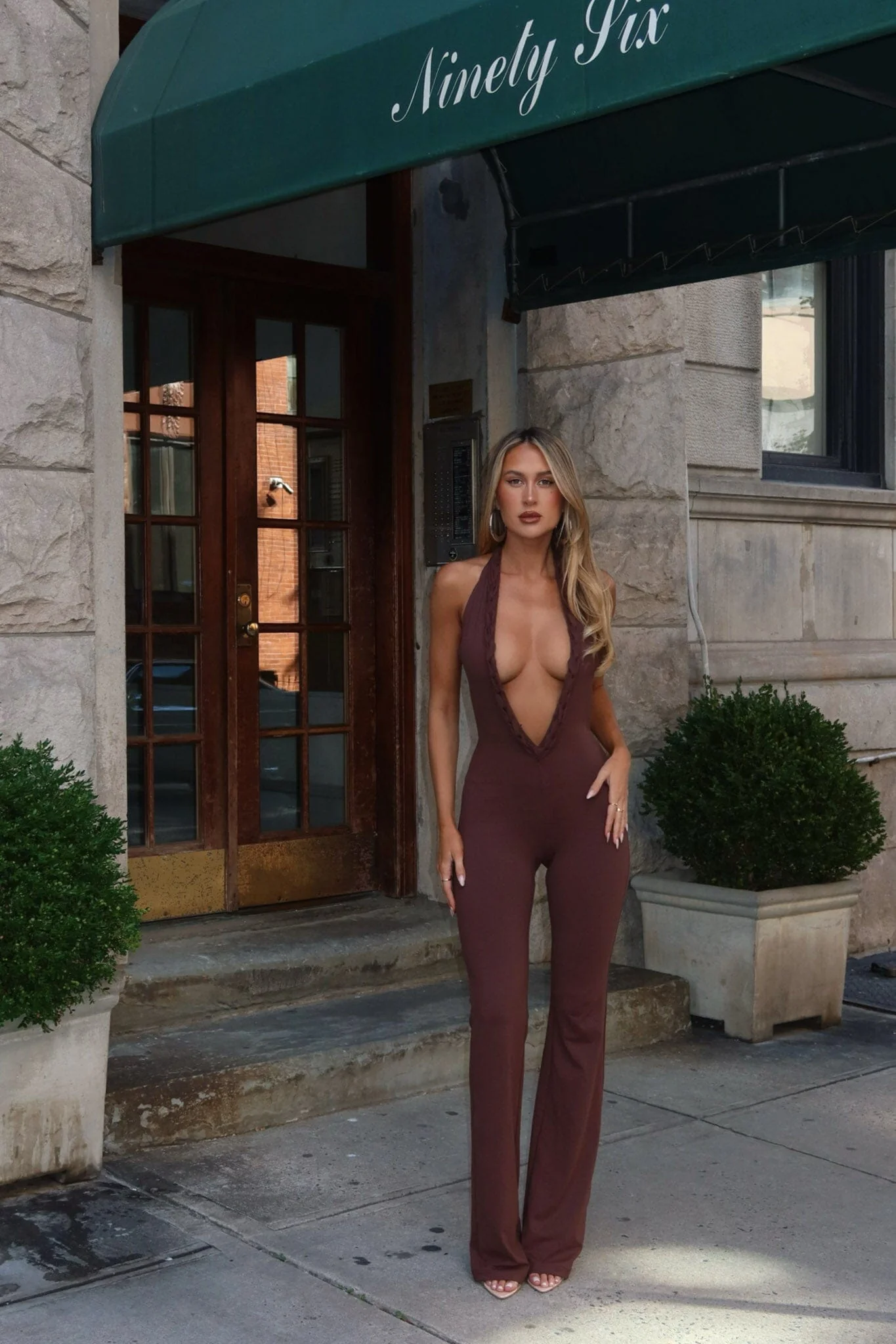 BLUEBELL JUMPSUIT CHOCOLATE