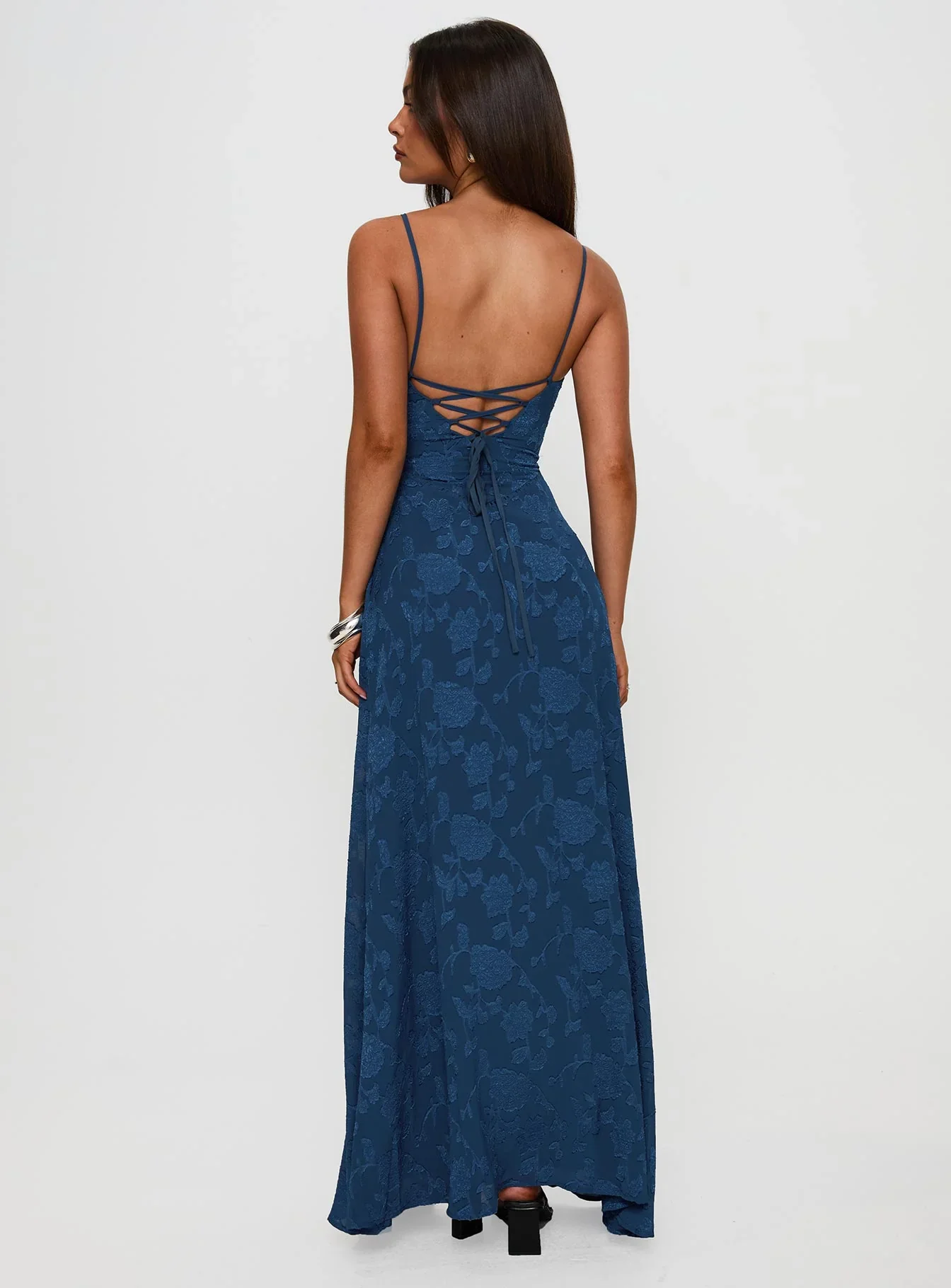 South Of France Maxi Dress Navy
