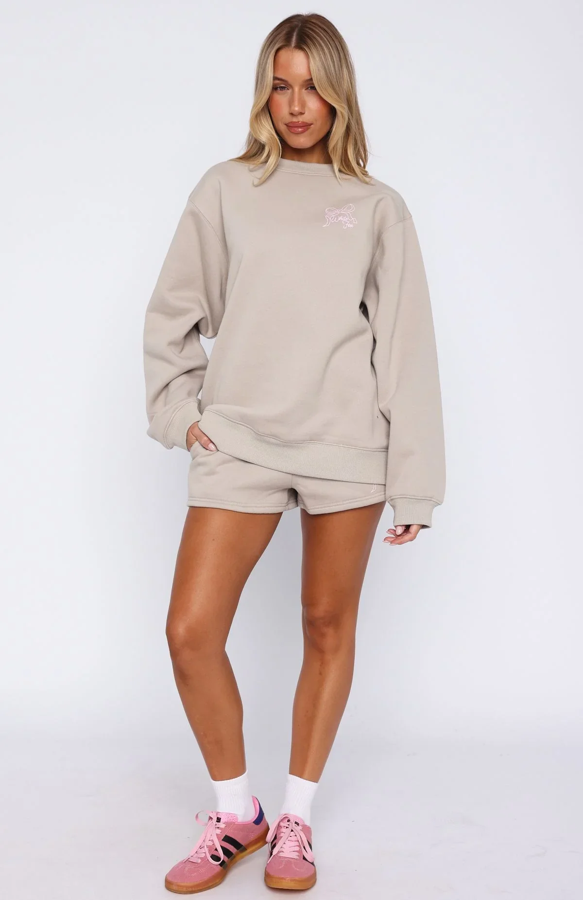 Love You Forever Lounge Shorts Moon