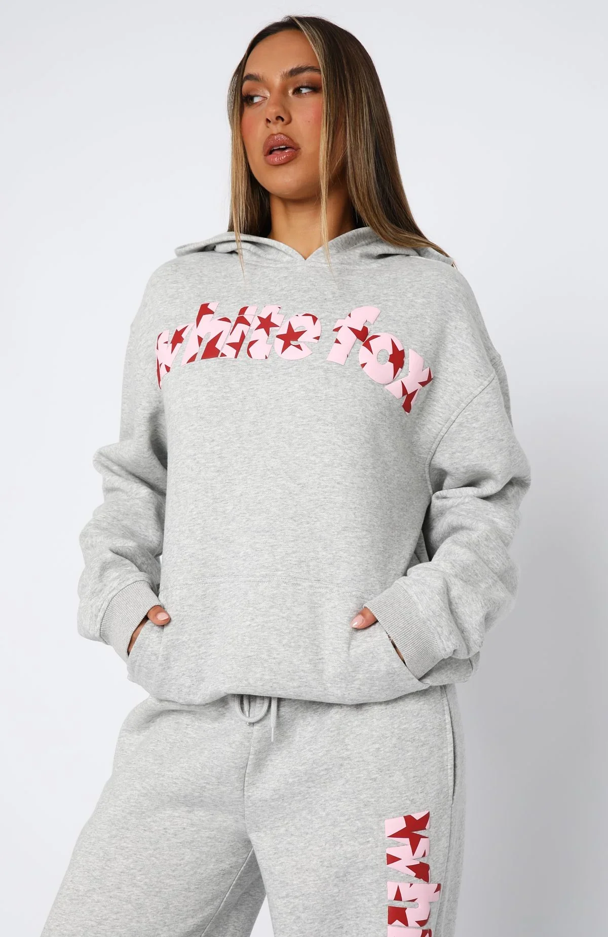 From The Archives Jaxx Oversized Hoodie Dark Grey Marle