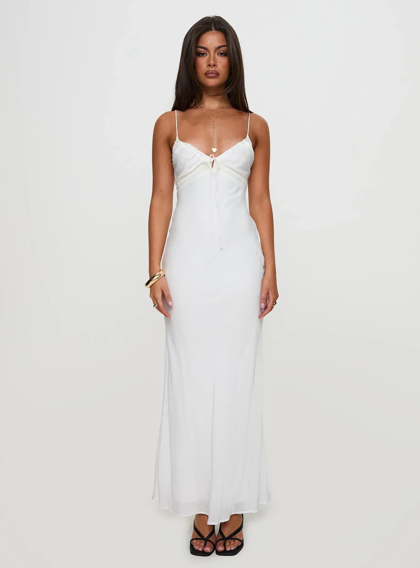 Emily Maxi Dress White
