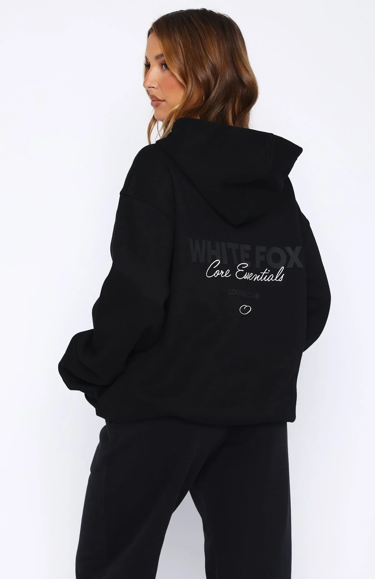 Core Essentials Oversized Hoodie Black