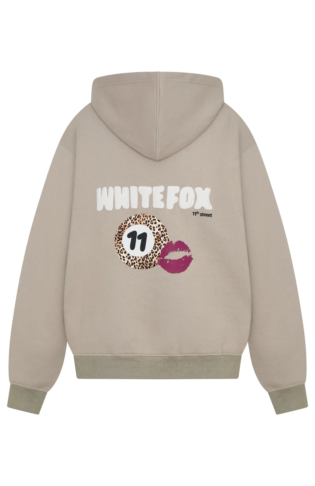 11th Street She's So Lucky Oversized Hoodie Moon Kiss