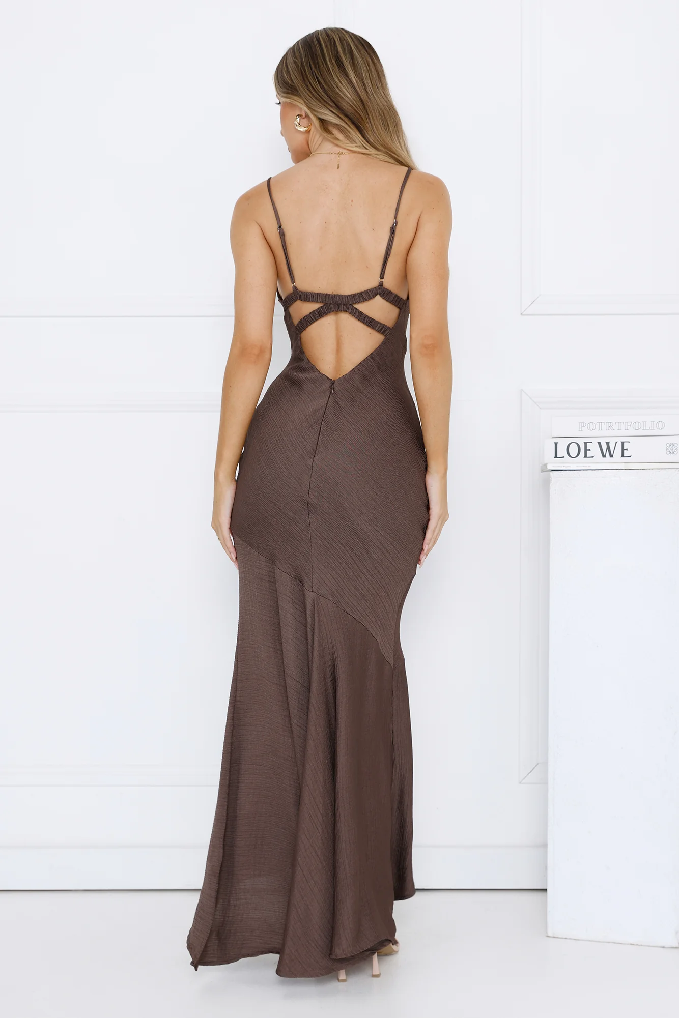 Live Action Maxi Dress Brown